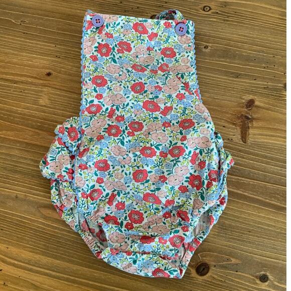 Baby Boden Other - Baby Boden Floral One Piece outfit size 0-3 mo‎